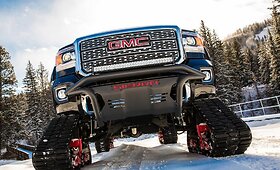 Pikapas &bdquo;GMC Sierra 2500HD All Mountain Concept&ldquo;