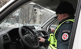 Vilniaus apskrities policijos &bdquo;VW Transporter&ldquo;