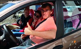 &bdquo;Fiat Multipla&ldquo; bandomasis važiavimas