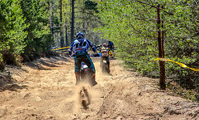 Enduro taurės varžybos Paikusėje, Estijoje