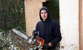 &bdquo;Penkta koja&ldquo; surengė talką prie būsimos gyvūnų prieglaudos pastato Linksmakalnyje