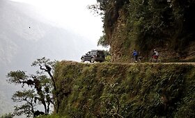 &bdquo;Mirties kelias&ldquo; Bolivijoje &ndash; pavojingiausias kelias pasaulyje