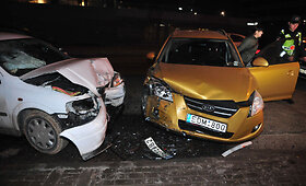 &bdquo;Kia Ceed&ldquo; Vilniuje taranavo automobilį &bdquo;Opel&ldquo;