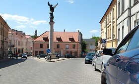Per avariją Vilniuje sužalota dviratininkė