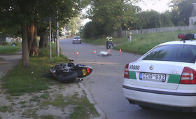 Sekmadienį paryčiais Vilniaus rajone žuvo motociklininkas