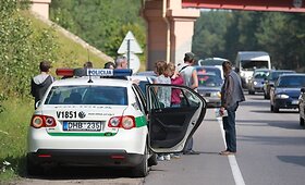 Vilniuje susidūrė net &scaron;e&scaron;i automobiliai