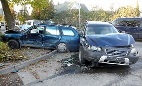 Per avariją Ukmergėje sužaloti keturi žmonės