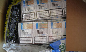 Pasieniečiai Vilniuje sulaikė kontrabandinių cigarečių krovinį