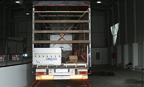 Medininkuose muitininkai sulaikė cigarečių kontrabandos krovinį
