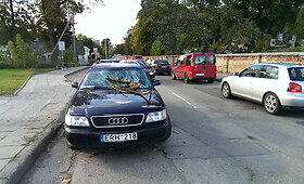 Ant važiuojančio automobilio Vilniuje nuvirto medis