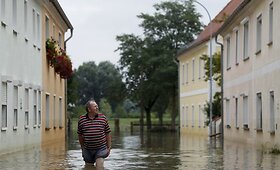 Lenkijoje ir gretimose valstybėse tvinsta upės