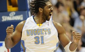 &bdquo;Nuggets&ldquo; ir &bdquo;Mavericks&ldquo; rungtynių akimirkos