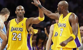 &bdquo;Lakers&ldquo; ir &bdquo;Nuggets&ldquo; penktų rungtynių akimirkos