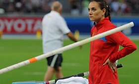 J.Isinbajevos fiasko pasaulio čempionate