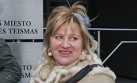 Daina Bilevičiūtė dalyvavo teisme