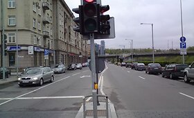 Perkėlė užkeiktos sankryžos &scaron;viesoforus