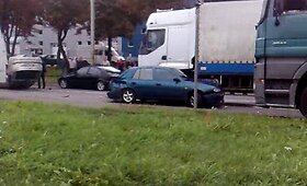 Avarija, per kurią apvirto &bdquo;Ford Focus&ldquo;