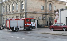 Sunkvežimio gaisro padariniai