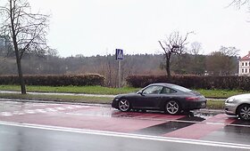 Užfiksuotas &bdquo;Porsche 911 Carrera 4S&ldquo; pažeidimas