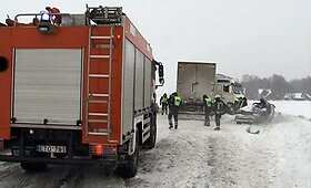 Avarijos prie Kretingos padariniai