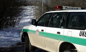 Policija &scaron;turmavo daugiavaikės &scaron;eimos namą