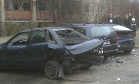 Avarijos Dzūkų gatvėje padariniai