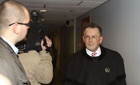 Vilius Karalius ir įtariamieji jo bendrininkai teisme
