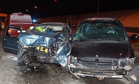 Per 4 ma&scaron;inų avariją Vilniuje žuvo &bdquo;VW Jetta&ldquo; vairuotojas