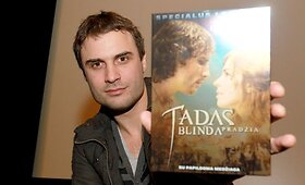 Juostos &bdquo;Tadas Blinda. Pradžia&ldquo; kūrybinė grupė pristatė filmo DVD