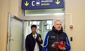 &bdquo;Chimki&ldquo; komanda Vilniaus oro uoste