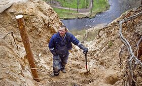 Tvarkoma vilniečių itin mėgstama Pūčkorių atodanga