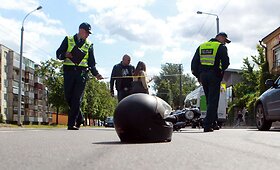 Motociklo avarija Vilniuje