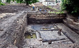 Archeologai Bernardinų sode rado XVII amžiaus Vilniaus kvartalą