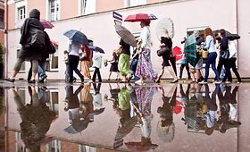 Vilniaus &scaron;irdyje &ndash; ekskursija pagal romaną &bdquo;Silva rerum II&ldquo;