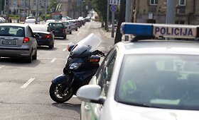 Vilniuje susižalojo motociklininkas