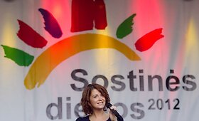 Besibaigiant  &bdquo;Sostinės dienoms&ldquo; žmonės galėjo mėgautis puikiu oru