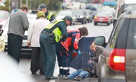 Automobilis Vilniuje partrenkė 9 metų berniuką