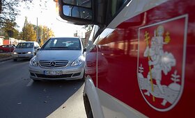 Vilniuje &bdquo;Mercedes Benz&ldquo; partrenkė pėsčiąjį