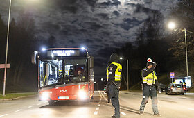 Policijos reidas Vilniuje 2022-04-16