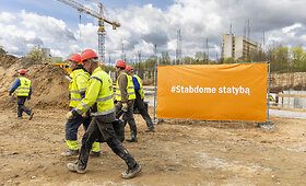 Akcijos #stabdomestatybą spaudos konferencija