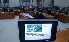 Atliekų rū&scaron;iavimo gamyklos aptarimas