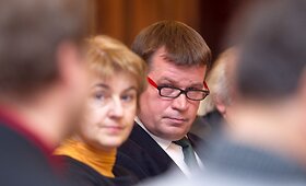 Petras Vy&scaron;niauskas pradėjo vadovauti pučiamųjų instrumentų orkestrui &bdquo;Trimitas&ldquo;