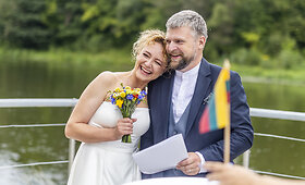 Kelte &bdquo;Uperis&ldquo; susituokė Goda Dap&scaron;ytė ir &Scaron;arūnas &Scaron;lektavičius