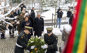 A.Ramanausko-Vanago 65-ųjų žūties metinių pagerbimo ceremonija