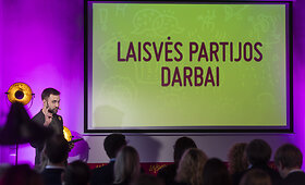 Laisvės partijos spaudos konferencija &bdquo;Dveji Laisvės metai: ką nuveikėme ir ką darysime toliau?&ldquo;