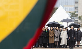 Valstybės vėliavos pakėlimo ceremonija 2023 m. Sausio 13 d.