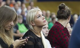 Lietuvos krep&scaron;inio rinktinės žaidėjus palaikė žmonos ir mylimosios