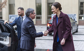 Moldovos Parlamento vadovas Igoris Grosu susitiko su Seimo Pirmininke Viktorija Čmilyte-Nielsen