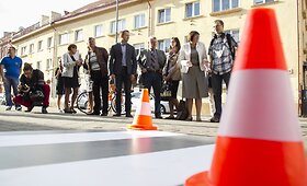 Vilniaus vaikus pereiti gatvę mokys robotas