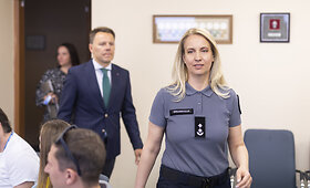 FNTT spaudos konferencija apie ikiteisminį tyrimą dėl siekio sukčiaujant įgyti 750 tūkst. eurų